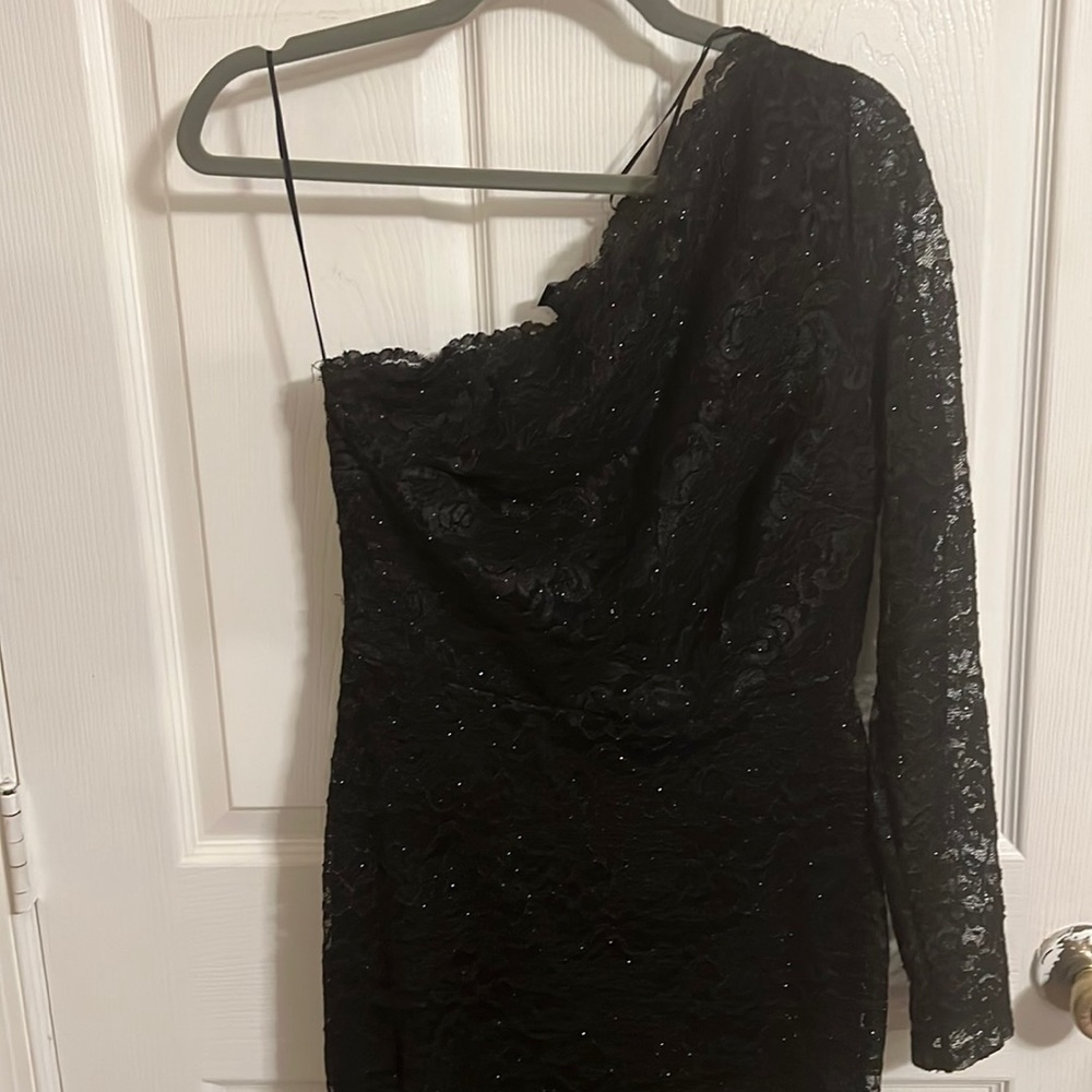 Long black dress